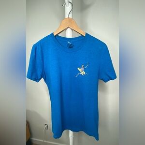 Vibrant Blue Mens T-Shirt